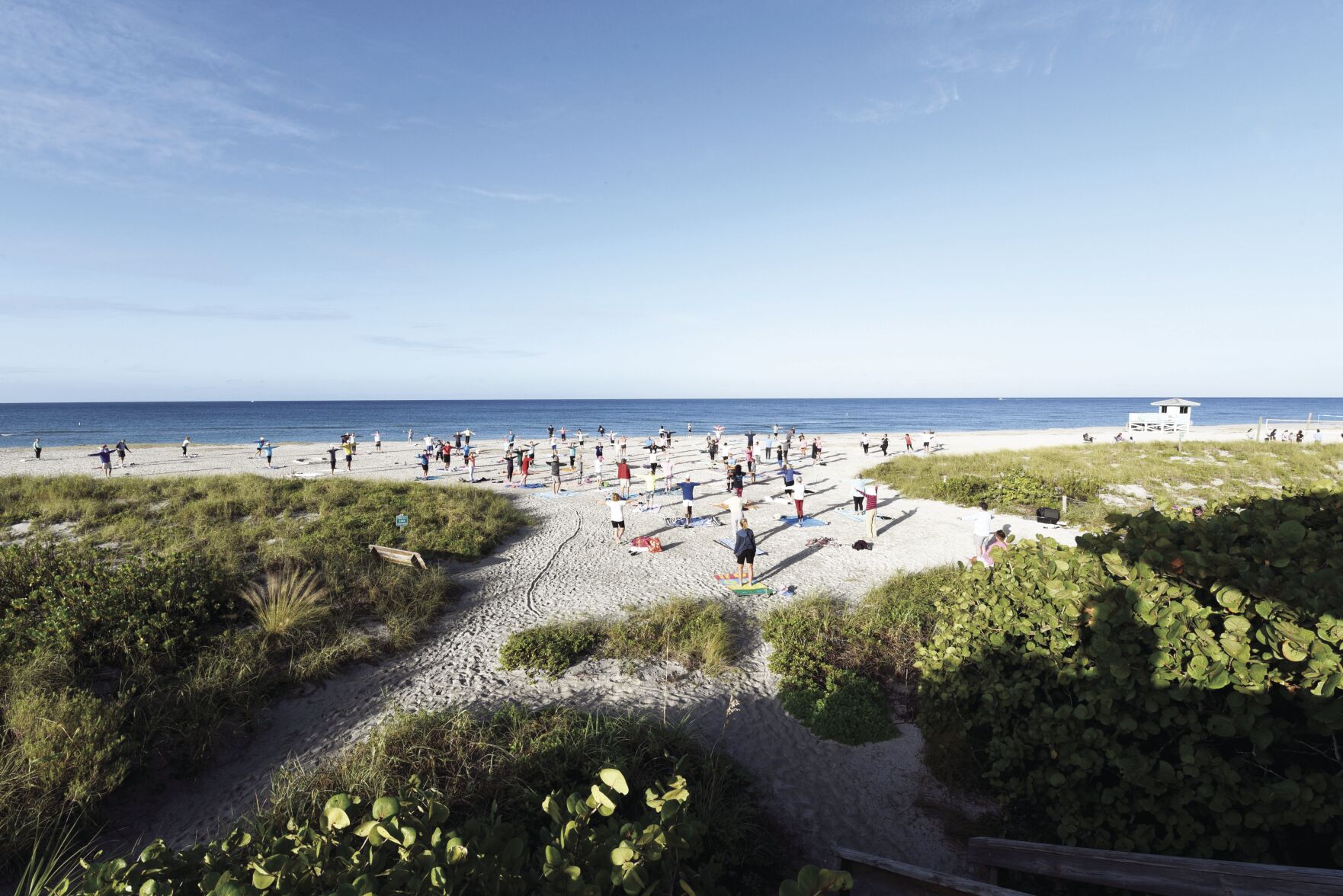 Yoga on the Beach